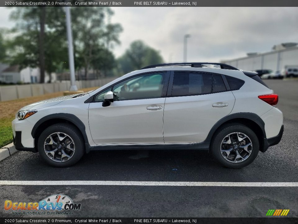 2020 Subaru Crosstrek 2.0 Premium Crystal White Pearl / Black Photo #8