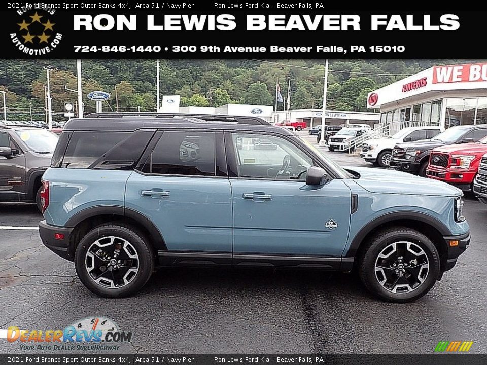 2021 Ford Bronco Sport Outer Banks 4x4 Area 51 / Navy Pier Photo #1