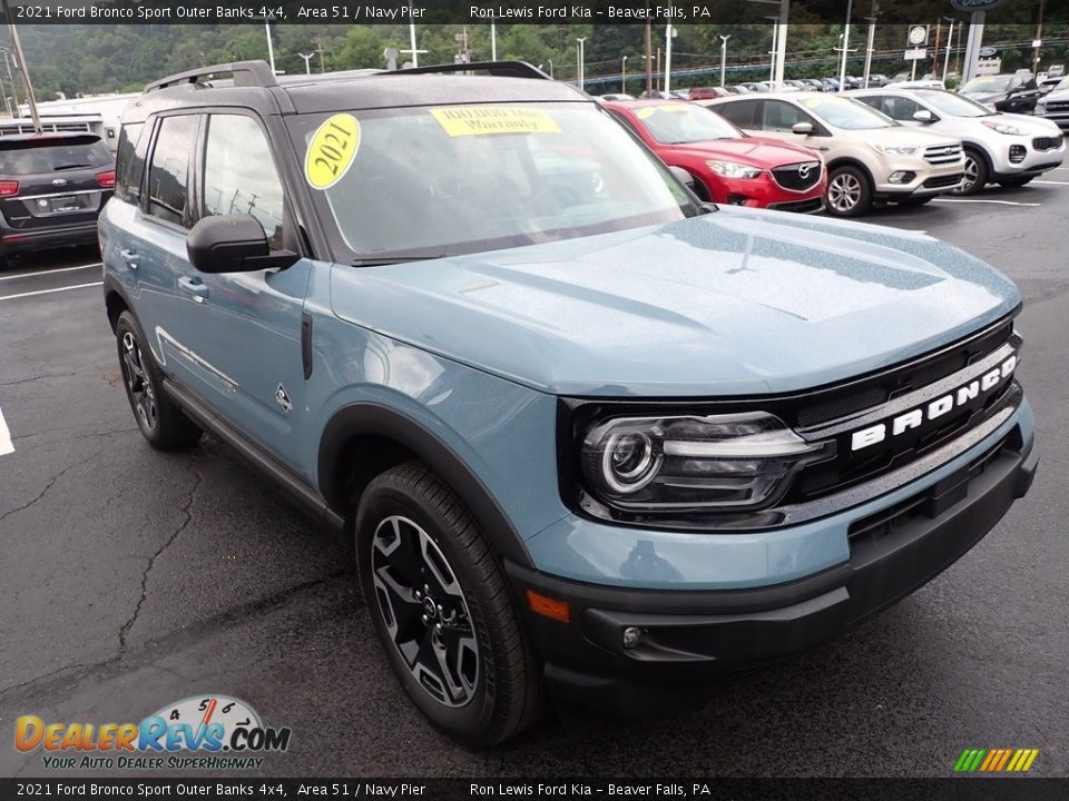 2021 Ford Bronco Sport Outer Banks 4x4 Area 51 / Navy Pier Photo #2