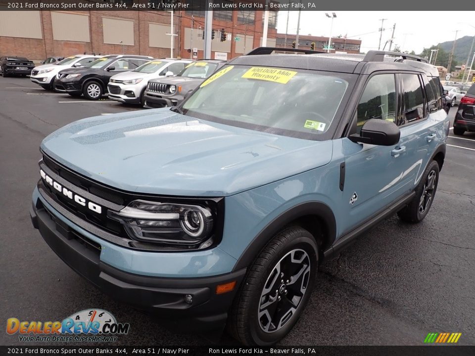 2021 Ford Bronco Sport Outer Banks 4x4 Area 51 / Navy Pier Photo #4