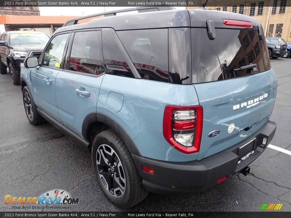 2021 Ford Bronco Sport Outer Banks 4x4 Area 51 / Navy Pier Photo #6