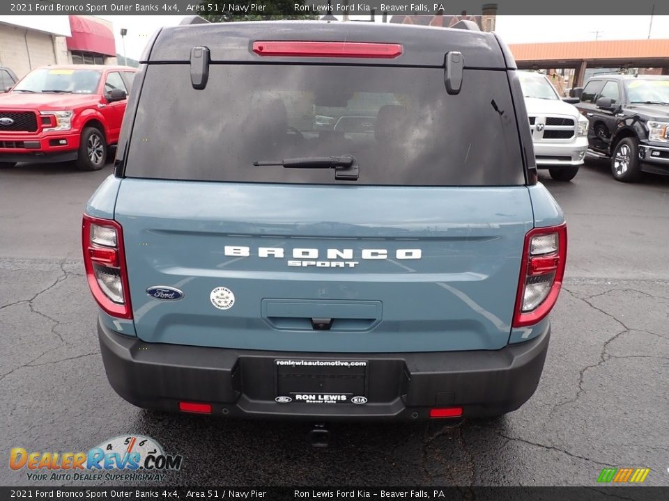 2021 Ford Bronco Sport Outer Banks 4x4 Area 51 / Navy Pier Photo #7