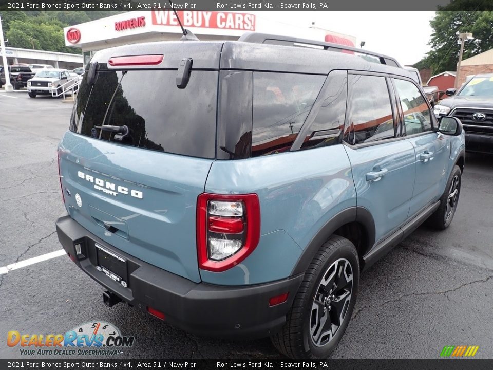 2021 Ford Bronco Sport Outer Banks 4x4 Area 51 / Navy Pier Photo #8