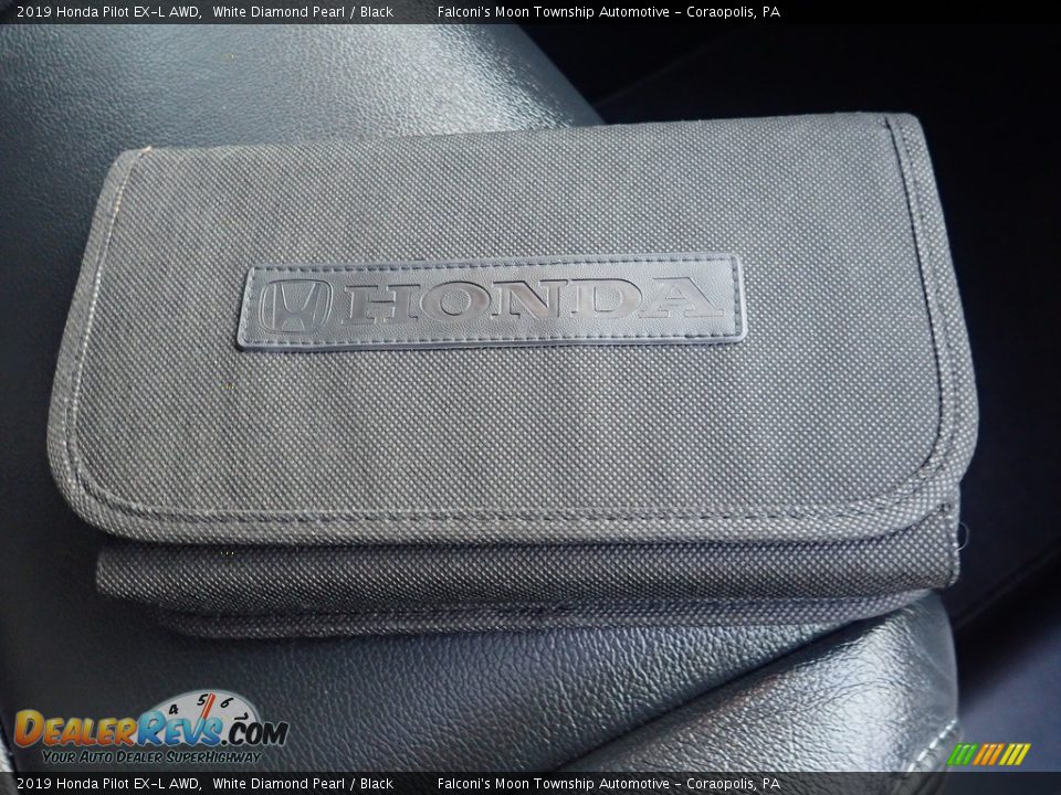 2019 Honda Pilot EX-L AWD White Diamond Pearl / Black Photo #15