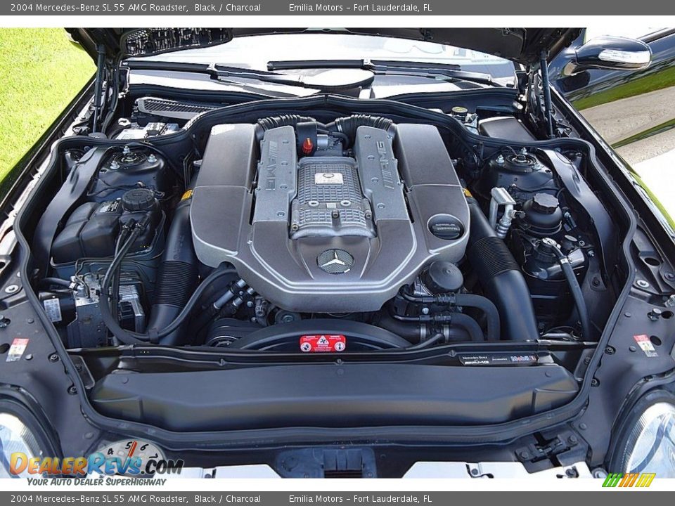 2004 Mercedes-Benz SL 55 AMG Roadster 5.4 Liter AMG Supercharged SOHC 24-Valve V8 Engine Photo #56