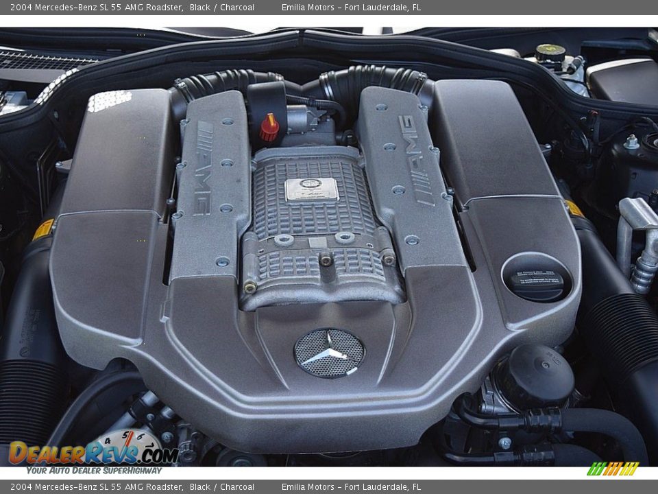 2004 Mercedes-Benz SL 55 AMG Roadster 5.4 Liter AMG Supercharged SOHC 24-Valve V8 Engine Photo #57
