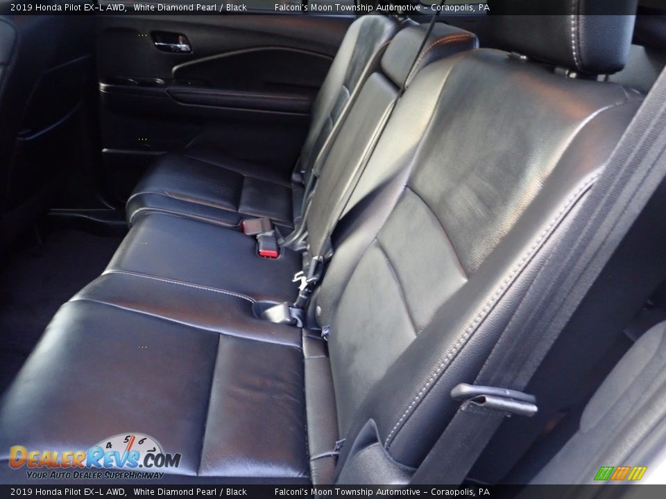 2019 Honda Pilot EX-L AWD White Diamond Pearl / Black Photo #20