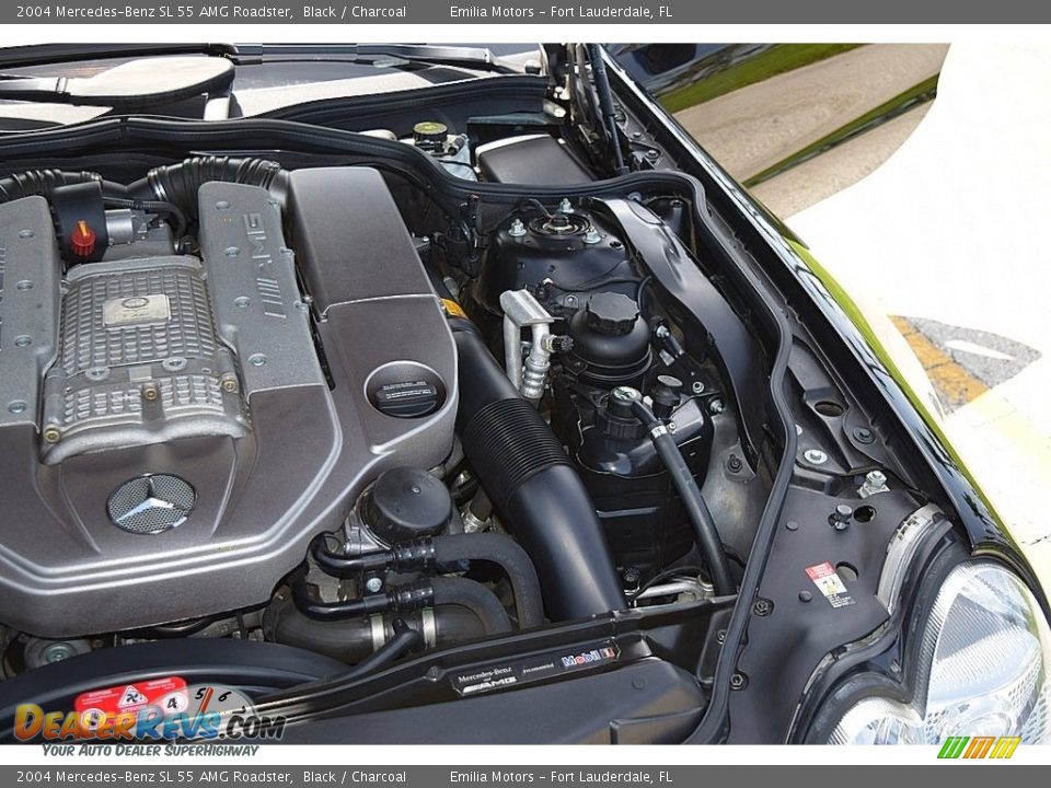 2004 Mercedes-Benz SL 55 AMG Roadster 5.4 Liter AMG Supercharged SOHC 24-Valve V8 Engine Photo #59