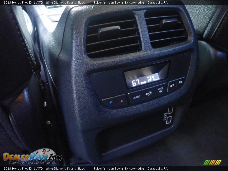 2019 Honda Pilot EX-L AWD White Diamond Pearl / Black Photo #22