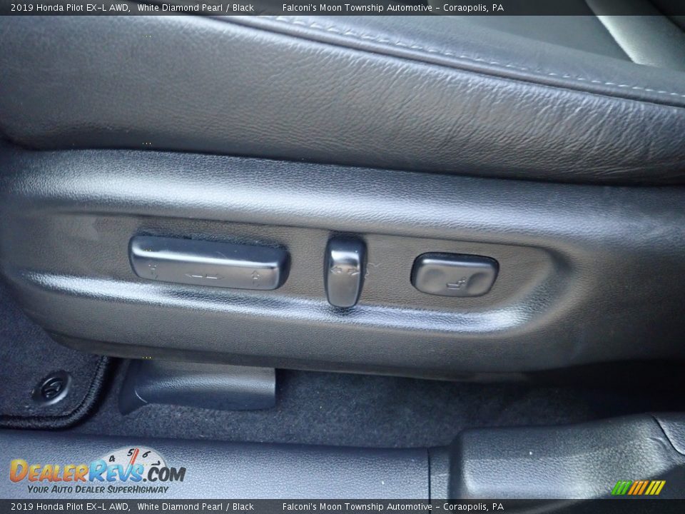2019 Honda Pilot EX-L AWD White Diamond Pearl / Black Photo #24