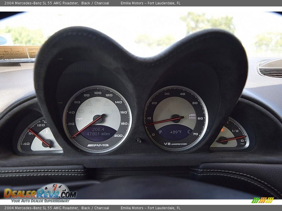 2004 Mercedes-Benz SL 55 AMG Roadster Gauges Photo #68