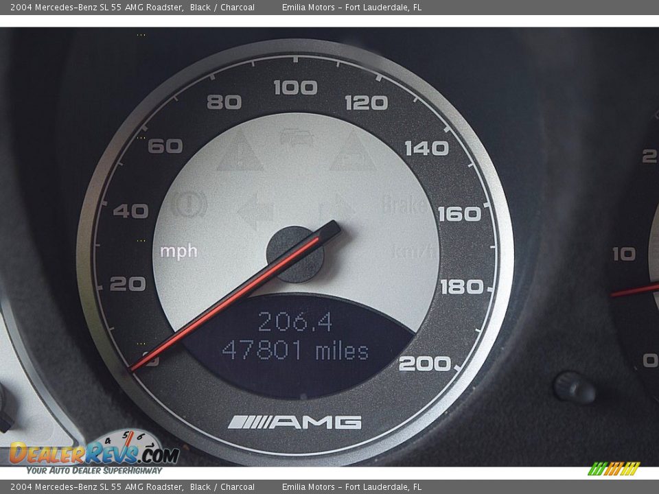 2004 Mercedes-Benz SL 55 AMG Roadster Gauges Photo #69