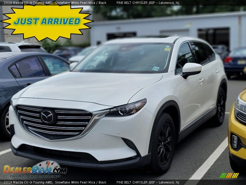 2019 Mazda CX-9 Touring AWD Snowflake White Pearl Mica / Black Photo #1