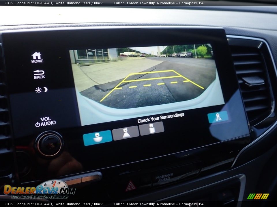 2019 Honda Pilot EX-L AWD White Diamond Pearl / Black Photo #30