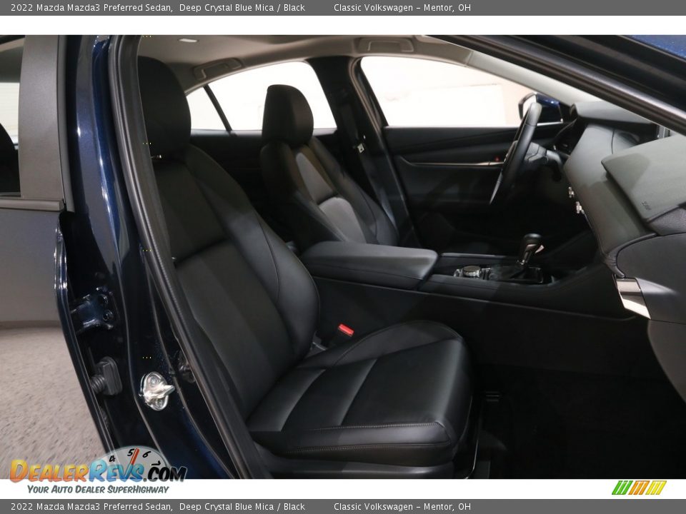2022 Mazda Mazda3 Preferred Sedan Deep Crystal Blue Mica / Black Photo #21