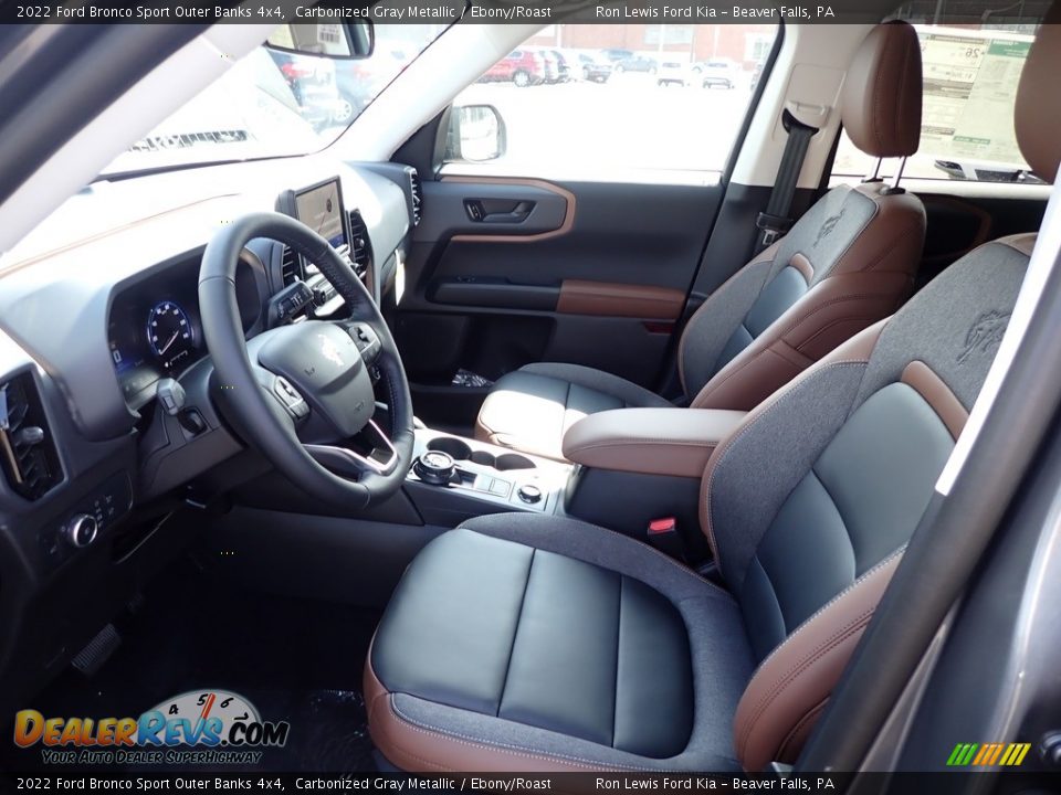 Front Seat of 2022 Ford Bronco Sport Outer Banks 4x4 Photo #14