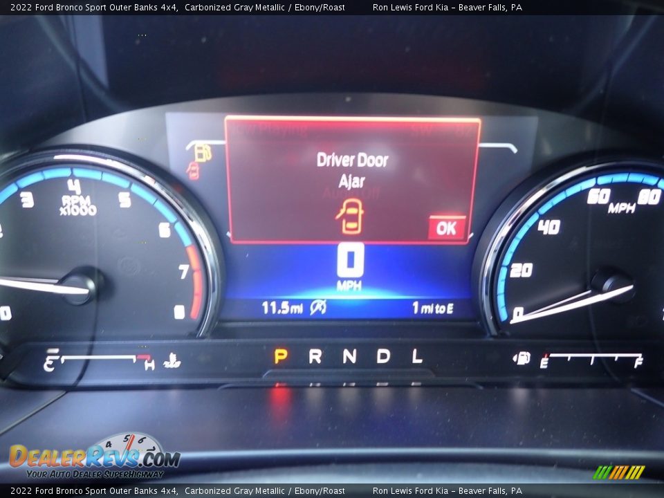 2022 Ford Bronco Sport Outer Banks 4x4 Carbonized Gray Metallic / Ebony/Roast Photo #16