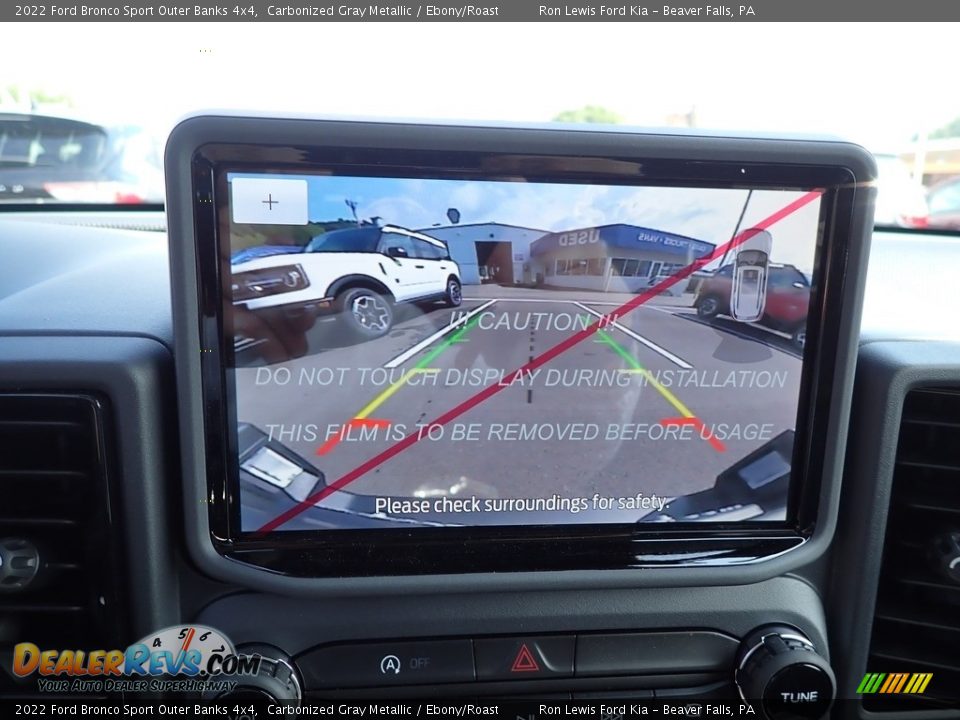 2022 Ford Bronco Sport Outer Banks 4x4 Carbonized Gray Metallic / Ebony/Roast Photo #18
