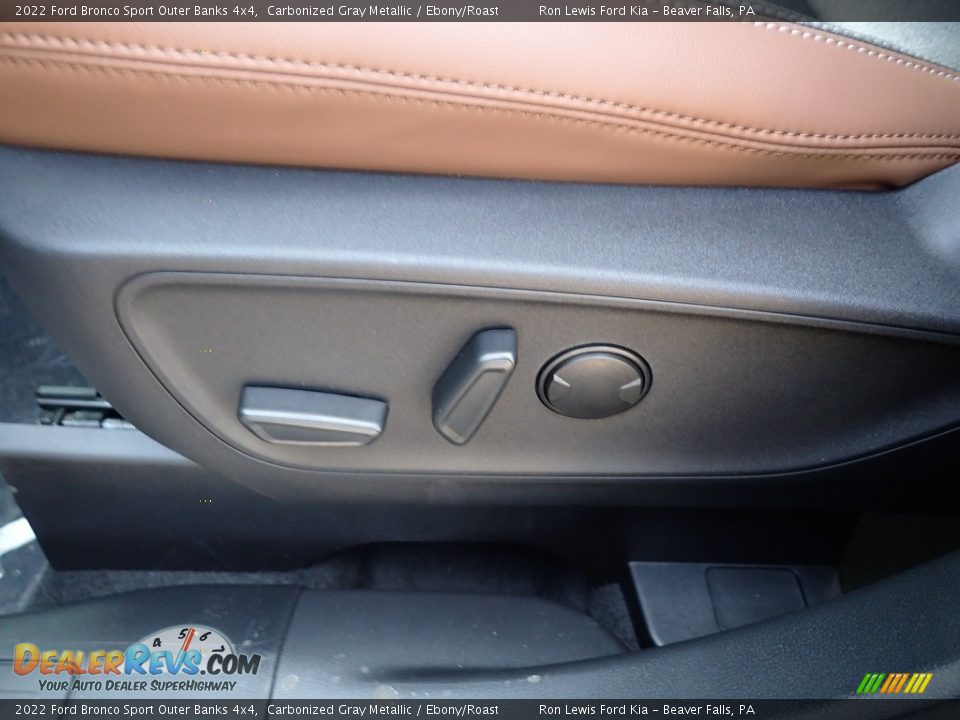 2022 Ford Bronco Sport Outer Banks 4x4 Carbonized Gray Metallic / Ebony/Roast Photo #19