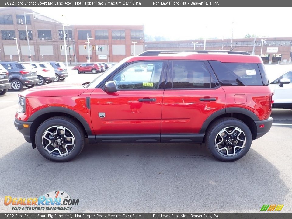 Hot Pepper Red 2022 Ford Bronco Sport Big Bend 4x4 Photo #5