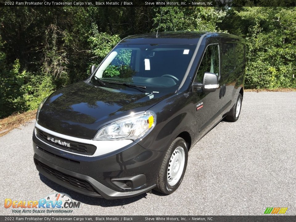 2022 Ram ProMaster City Tradesman Cargo Van Black Metallic / Black Photo #2