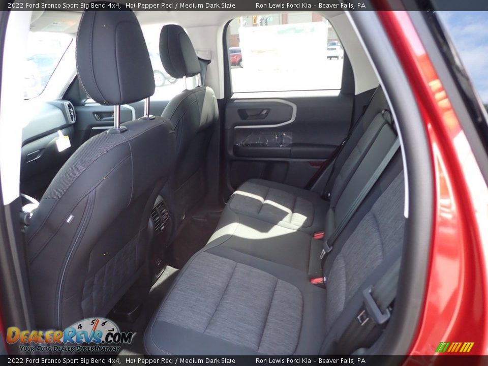 2022 Ford Bronco Sport Big Bend 4x4 Hot Pepper Red / Medium Dark Slate Photo #12