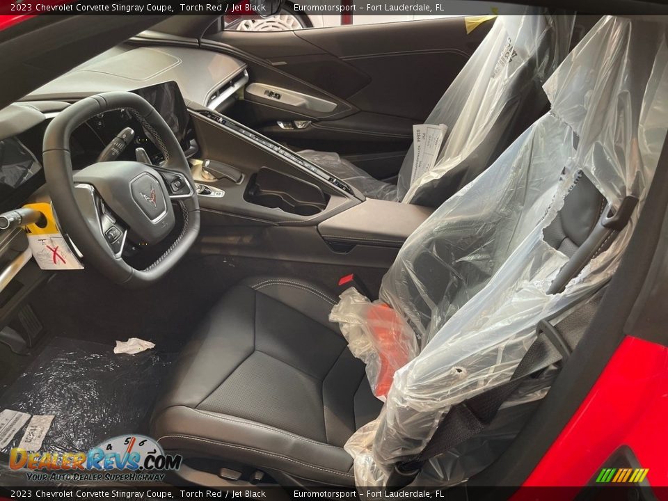 Front Seat of 2023 Chevrolet Corvette Stingray Coupe Photo #6