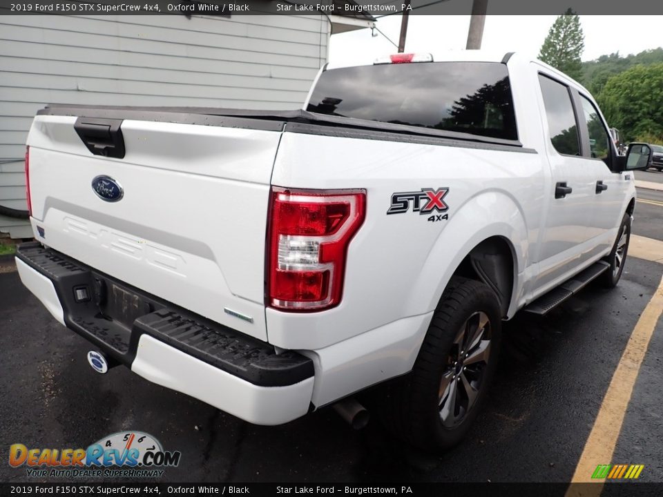 2019 Ford F150 STX SuperCrew 4x4 Oxford White / Black Photo #3