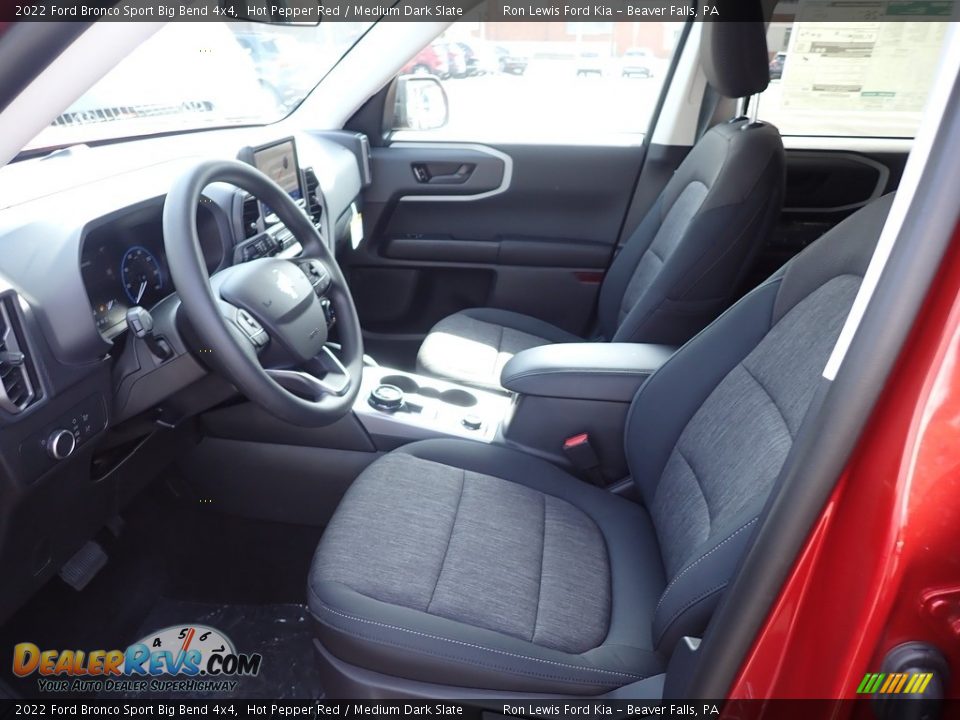2022 Ford Bronco Sport Big Bend 4x4 Hot Pepper Red / Medium Dark Slate Photo #14