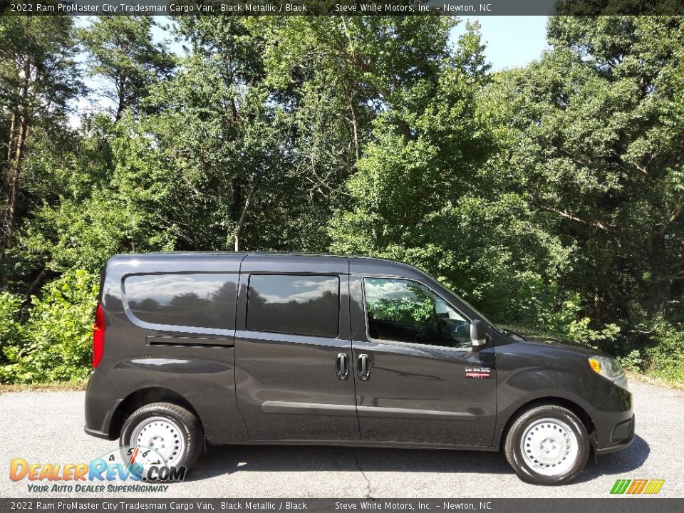 2022 Ram ProMaster City Tradesman Cargo Van Black Metallic / Black Photo #5