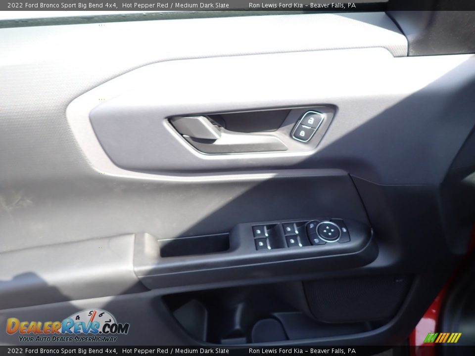 2022 Ford Bronco Sport Big Bend 4x4 Hot Pepper Red / Medium Dark Slate Photo #15