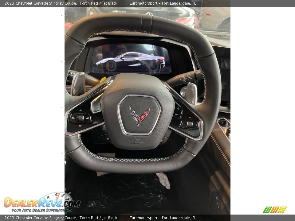 2023 Chevrolet Corvette Stingray Coupe Steering Wheel Photo #10