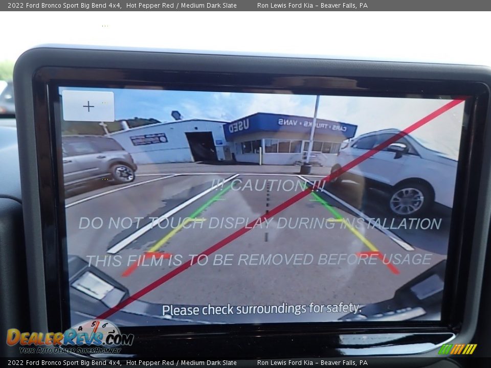 2022 Ford Bronco Sport Big Bend 4x4 Hot Pepper Red / Medium Dark Slate Photo #18