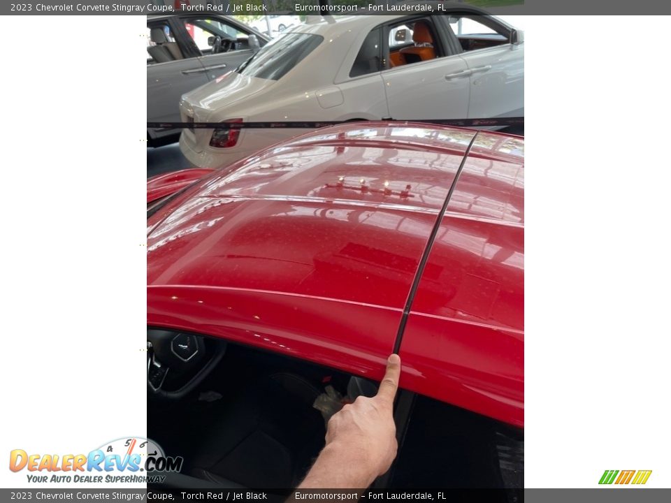 2023 Chevrolet Corvette Stingray Coupe Torch Red / Jet Black Photo #12