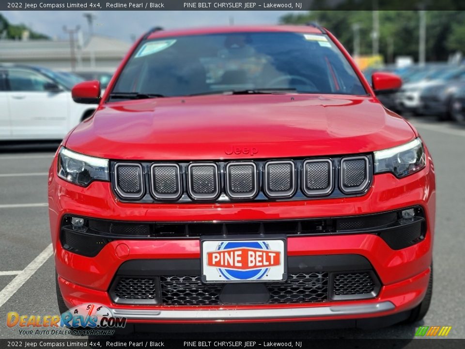 2022 Jeep Compass Limited 4x4 Redline Pearl / Black Photo #2