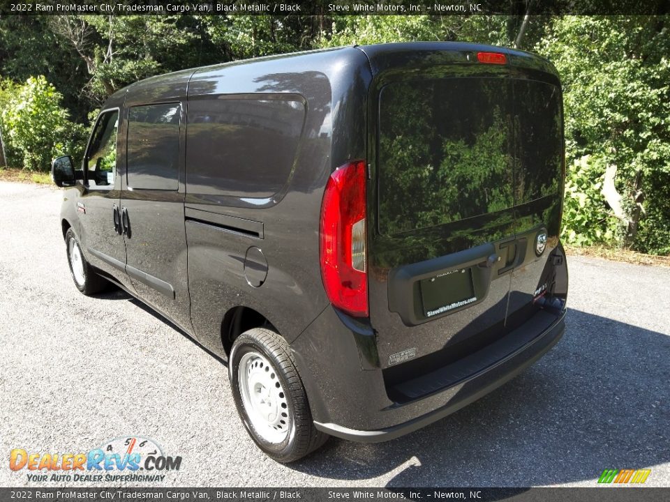 2022 Ram ProMaster City Tradesman Cargo Van Black Metallic / Black Photo #8