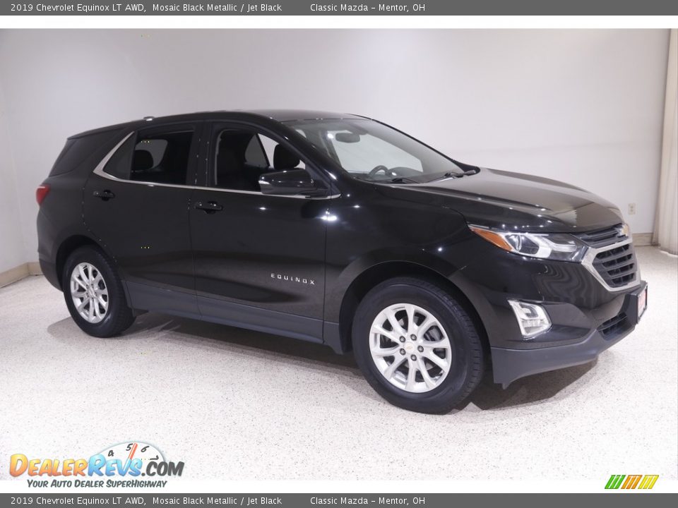 2019 Chevrolet Equinox LT AWD Mosaic Black Metallic / Jet Black Photo #1