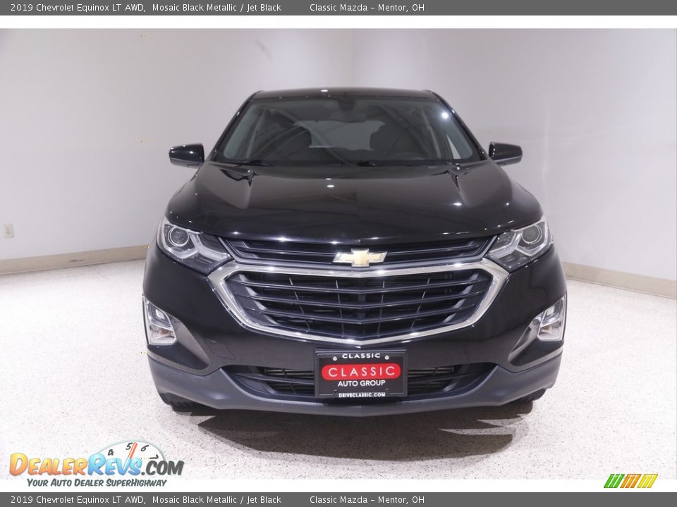 2019 Chevrolet Equinox LT AWD Mosaic Black Metallic / Jet Black Photo #2