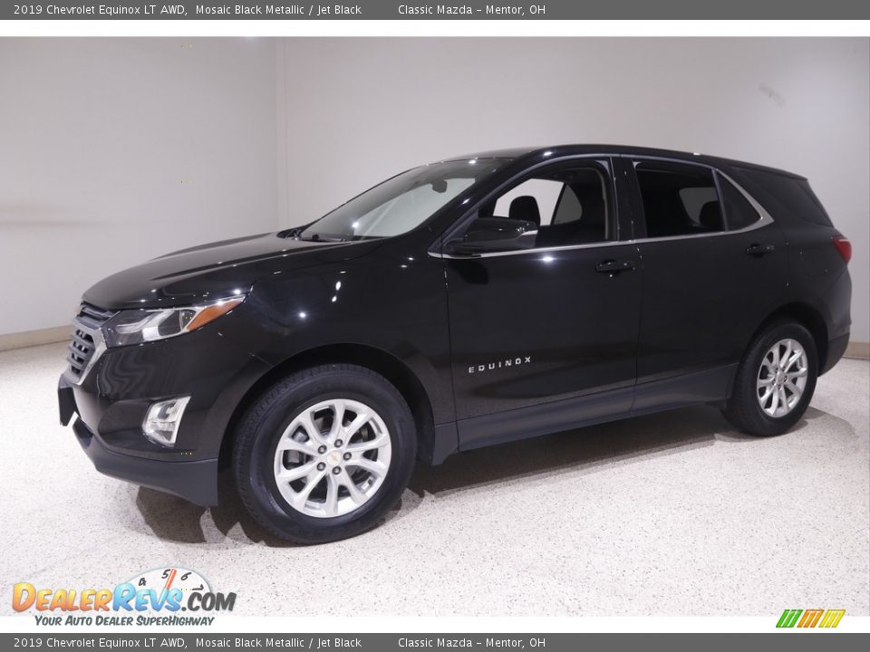 2019 Chevrolet Equinox LT AWD Mosaic Black Metallic / Jet Black Photo #3