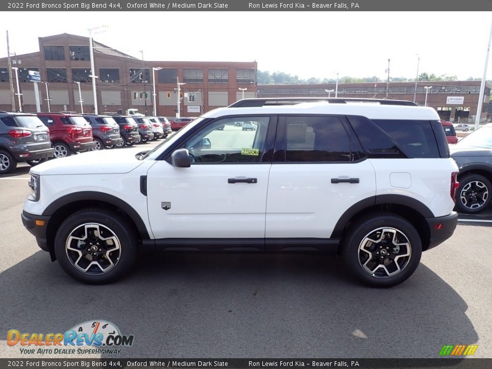 Oxford White 2022 Ford Bronco Sport Big Bend 4x4 Photo #5