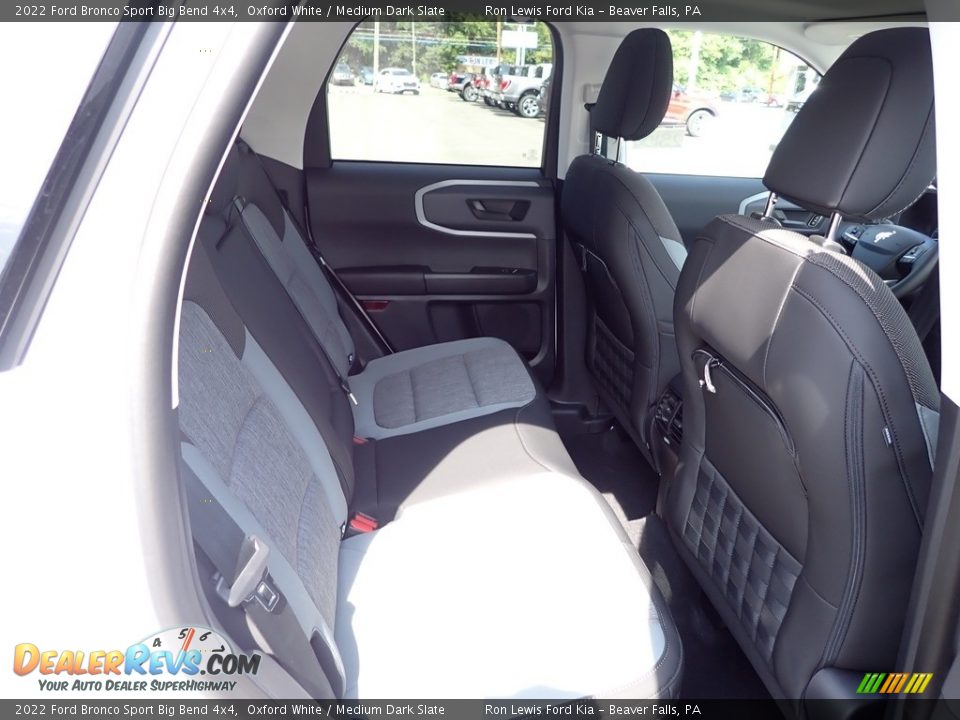 2022 Ford Bronco Sport Big Bend 4x4 Oxford White / Medium Dark Slate Photo #10