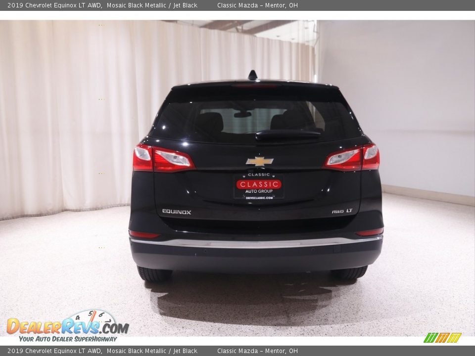 2019 Chevrolet Equinox LT AWD Mosaic Black Metallic / Jet Black Photo #17