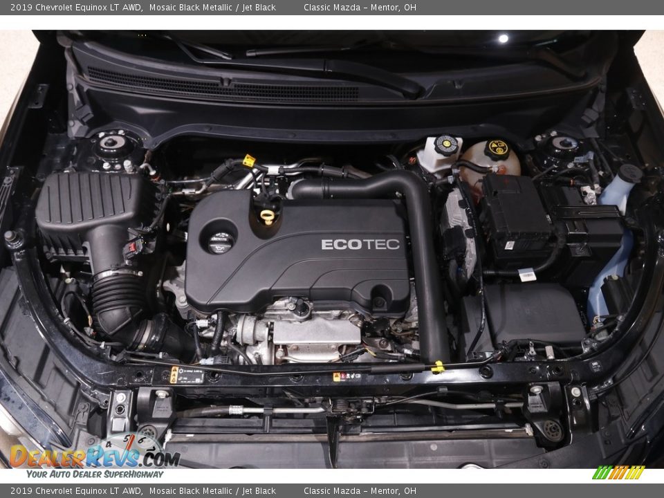 2019 Chevrolet Equinox LT AWD Mosaic Black Metallic / Jet Black Photo #18