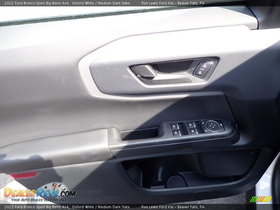 2022 Ford Bronco Sport Big Bend 4x4 Oxford White / Medium Dark Slate Photo #15