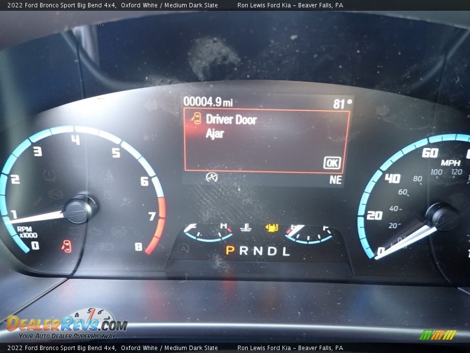 2022 Ford Bronco Sport Big Bend 4x4 Oxford White / Medium Dark Slate Photo #16