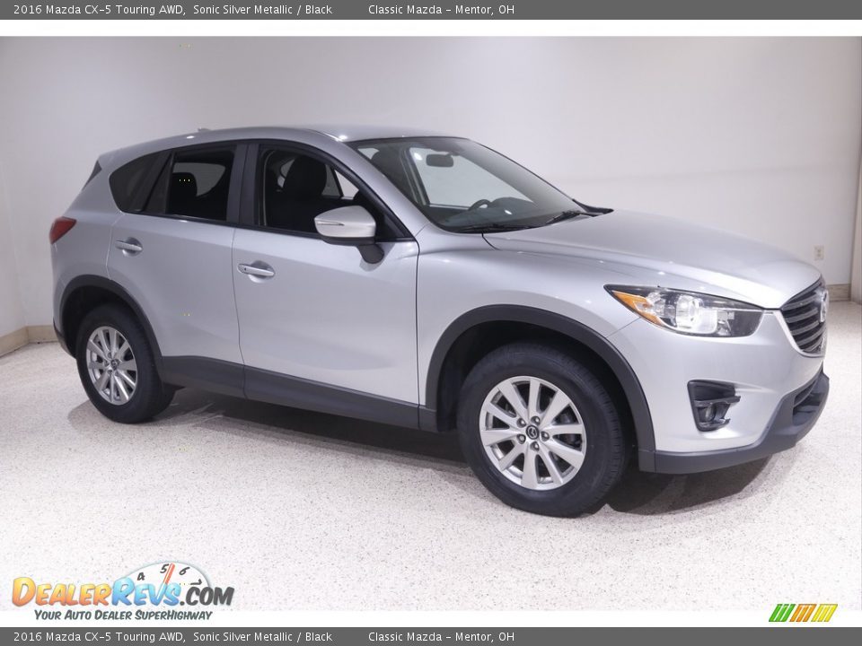 2016 Mazda CX-5 Touring AWD Sonic Silver Metallic / Black Photo #1