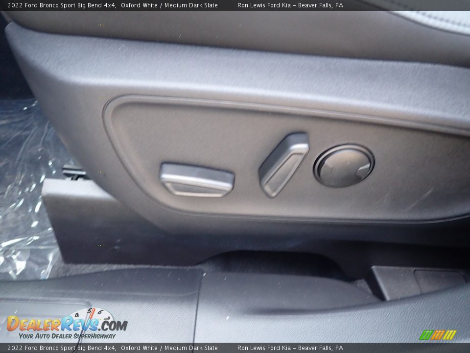 2022 Ford Bronco Sport Big Bend 4x4 Oxford White / Medium Dark Slate Photo #19