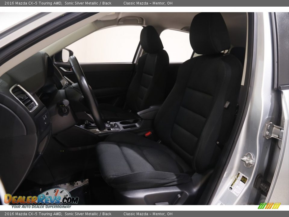 2016 Mazda CX-5 Touring AWD Sonic Silver Metallic / Black Photo #5