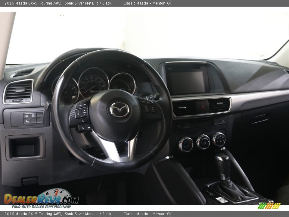 2016 Mazda CX-5 Touring AWD Sonic Silver Metallic / Black Photo #6