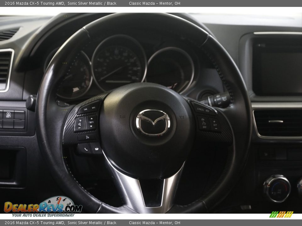 2016 Mazda CX-5 Touring AWD Sonic Silver Metallic / Black Photo #7